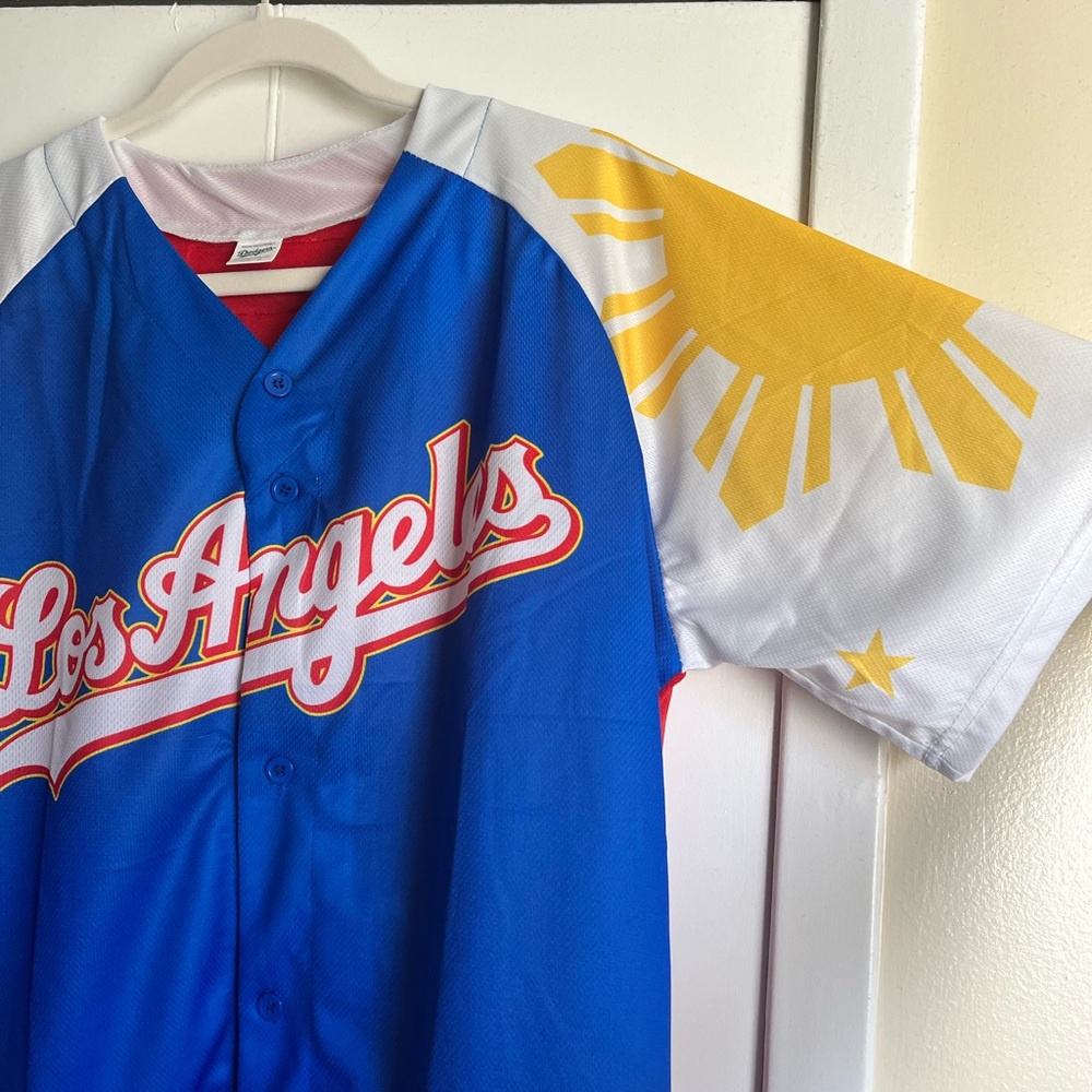 Filipino Heritage Dodger Jersey 🇵🇭💙 Adult M